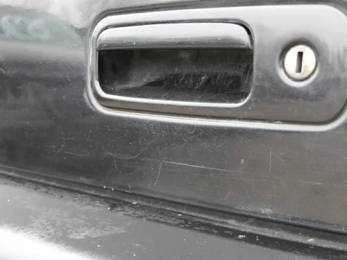 Polo 6N Golf 4 6N2 Lupo Griff Heckkklappe Heckklappengriff schwarz LC9Z Öffner (184568)