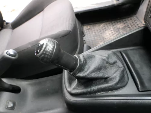 VW Golf 4 Bora Schaltknauf Schaltsack Schaltung Schaltknüppel schwarz Benziner 5 (184574)