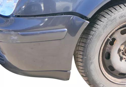 VW Bora Stoßstange vorne Frontstoßstange Stoßfänger vorn grau LC7V SWR (184585)