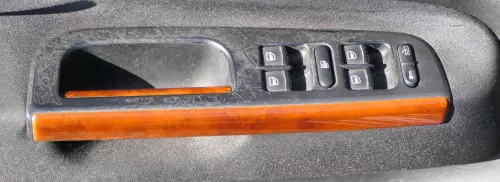 VW Golf 4 Türgriffe Türgriff Abdeckung Holz Optik Dekor wurzelnuss (184614)