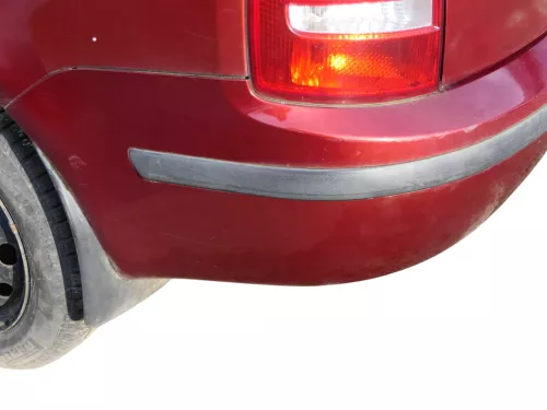 Skoda Fabia 6Y Kombi Stufenhec Stoßstange hinten Heckstoßstange rot braun LF3T (184630)