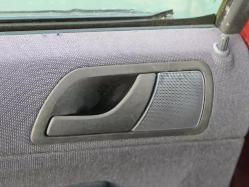 1 x Fabia 6Y Kombi Türverkleidung Verkleidung Tür hinten links schwarz anthrazit (184634)