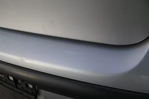 VW Polo 9N 9N3 Stoßstange Heckstoßstange hinten silber grau LA7W (184654)