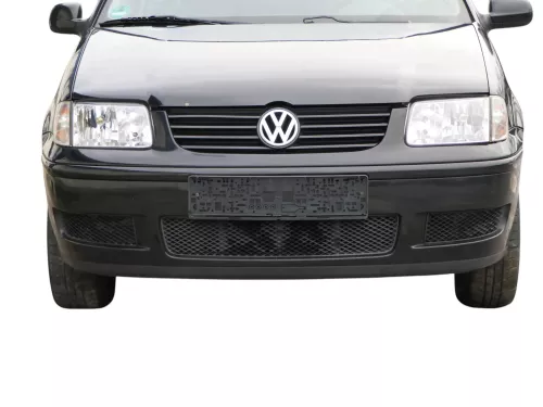 VW Polo 6N2 Stoßstange vorne Frontstoßstange Stoßfänger schwarz LC9Z