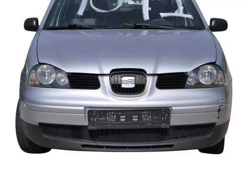 Seat Arosa 6H Stoßstange Frontstoßstange vorne grau silber LS7N Facelift + Grill