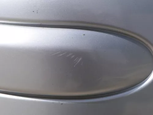 Seat Arosa 6H Stoßstange hinten grau silber LS7N Faceliftmodell Heckstoßstange (184686)