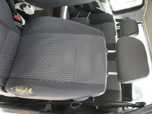 Seat Arosa VW Lupo Sitz vorn links Fahrersitz Höhenverstellung schwarz dunkel (184690)