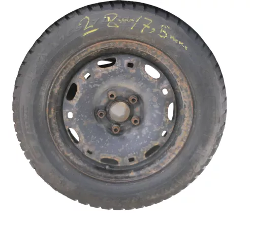 4x Skoda Fabia Felgen Reifen 165/70 R14 81T Winterreifen M&S 5jx14H2 ET35 6-8mm (184753)