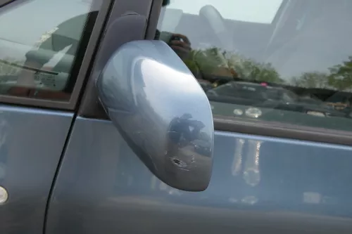 VW Sharan Alhambra elektrischer Spiegel Außenspiegel links blau LC5W (184762)