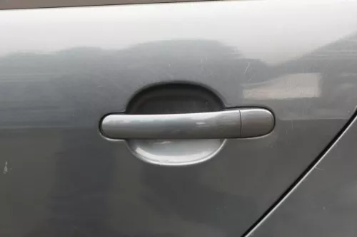 Fabia 6Y Combi Variant Kombi Tür hinten links grau LF7V - ohne Anbauteile (184799)