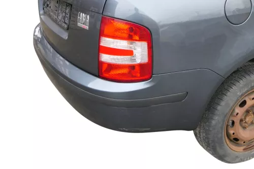 Skoda Fabia 6Y Kombi Stufenhec Stoßstange hinten Heckstoßstange grau LC7V (184802)