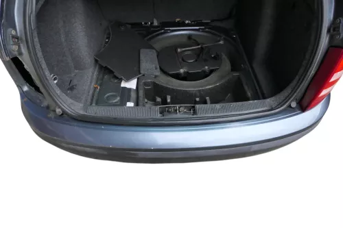 Skoda Fabia 6Y Kombi Stufenhec Stoßstange hinten Heckstoßstange grau LC7V (184802)
