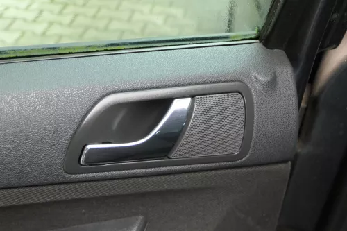 1 x Fabia 6Y Kombi Türverkleidung Verkleidung Tür hinten links schwarz anthrazit (184804)