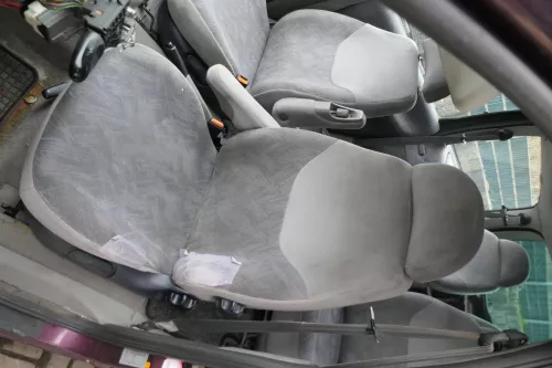 Sharan 7M Sitz vorne links Fahrersitz auch Camper Bulli Armlehne Tisch Drehbar