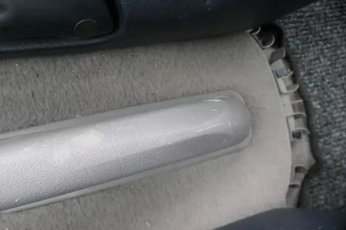 VW Sharan 7M Galaxy WGR Handbremse Feststellbremse Verkleidung Abdeckung grau (184836)