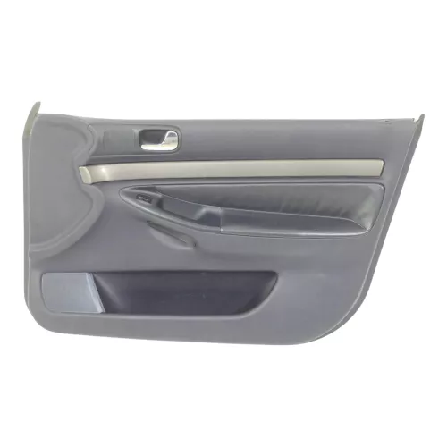 1x A6 4B Türverkleidung Verkleidung Tür vorne rechts Leder blau royalblau