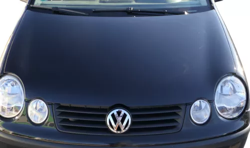VW Polo 9N Motorhaube Klappe vorne schwarz L041 reflexsilber bisca.Bj.2004