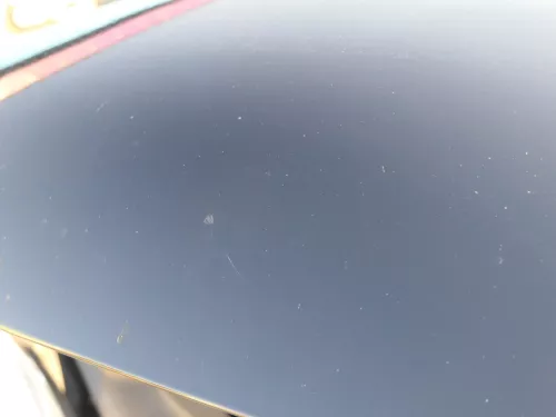 VW Polo 9N Motorhaube Klappe vorne schwarz L041 reflexsilber bisca.Bj.2004 (184876)