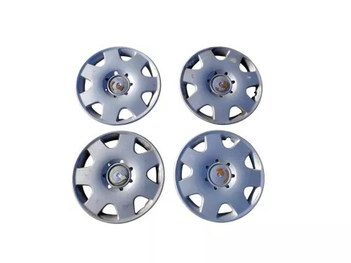 4x original VW Polo 9N Fox Radkappe Radzierkappe 14 Zoll 6Q0601147M