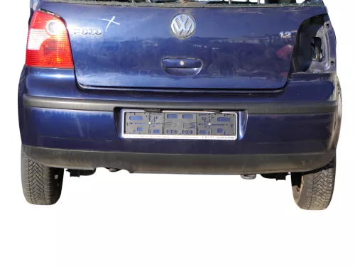 VW Polo 9N 9N3 Stoßstange Heckstoßstange hinten blau LB5N (184917)