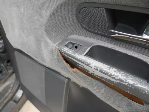 1x VW Sharan 7M Türverkleidung Verkleidung Tür hinten rechts Facelift anthrazit (184937)