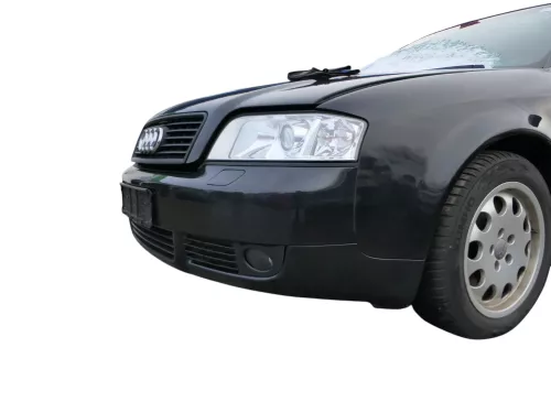 Audi A6 4B Frontstoßstange Stoßstange vorne Stoßfänger schwarz LZ9W Facelift SWR (184967)