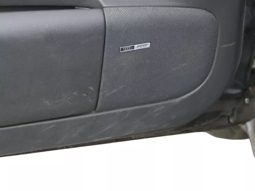1x A6 4B Türverkleidung Verkleidung Tür vorne links schwarz soul Bose Leder (184978)