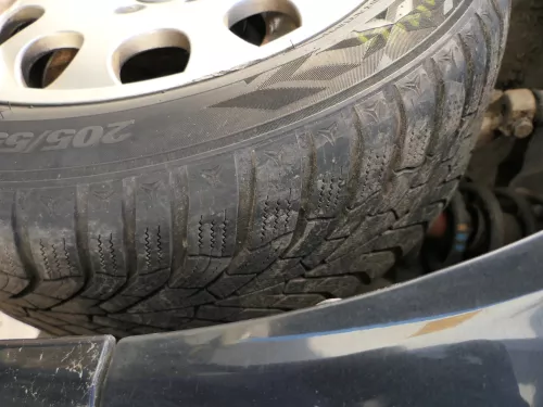 4x A4 B5 A6 4B Alufelgen 205/55 R16 91V Winterreifen Reifen 4B0601025P   7-9mm (184999)