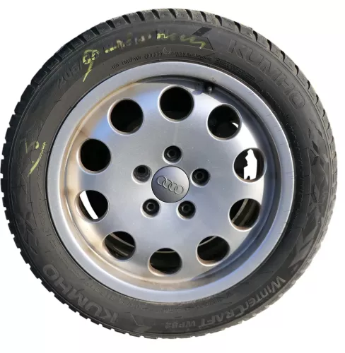 4x A4 B5 A6 4B Alufelgen 205/55 R16 91V Winterreifen Reifen 4B0601025P   7-9mm (184999)