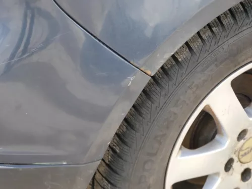 Golf 5 5M1 Plus Stoßstange hinten Heckstoßstange Stoßfänger blau LC5F PDC (185031)