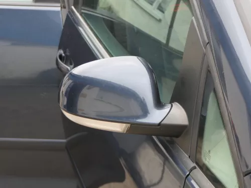 Golf 5 5M Plus elektrischer Spiegel Außenspiegel rechts Blinker blau LC5F memory (185034)