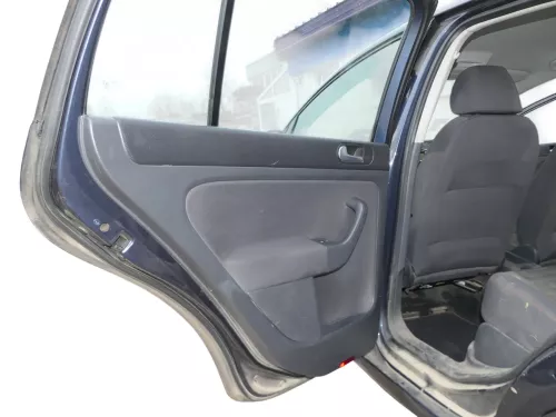 1x Golf Plus 5M Türverkleidung Verkleidung Tür hinten links schwarz (185037)