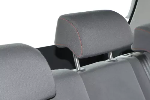 VW Golf Plus 5M Kopfstützen Kopfstütze hinten in der Mitte mittig GOAL orange (185045)