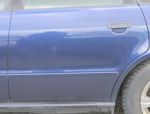 Audi A4 B5 Tür Türblatt hinten links blau LZ5T Kombi Limo