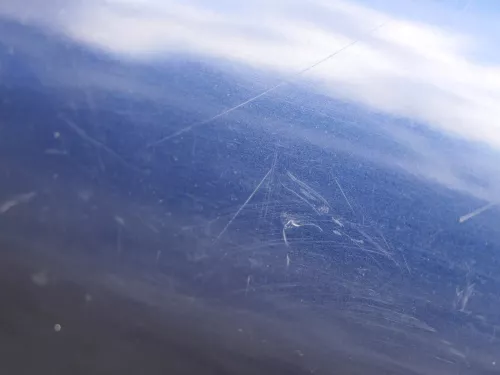 Audi A4 B5 Limousine Stoßstange hinten Heckstoßstange blau LZ5T biscaBj99 (185061)