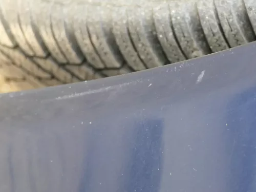 Audi A4 B5 Limousine Stoßstange hinten Heckstoßstange blau LZ5T biscaBj99 (185061)