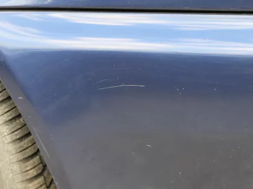 Audi A4 B5 Limousine Stoßstange hinten Heckstoßstange blau LZ5T biscaBj99 (185061)