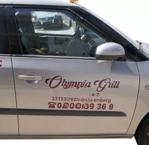 Fabia 5J Limousine Tür vorne rechts Beifahrertür braun LF8H - ohne Anbauteile