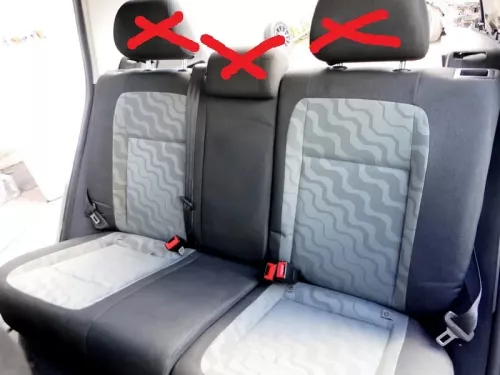 Skoda Fabia 5J 5itz Sitze hinten Rückbank Rücksitzbank 3 Punkt Gurt Isofix anthr