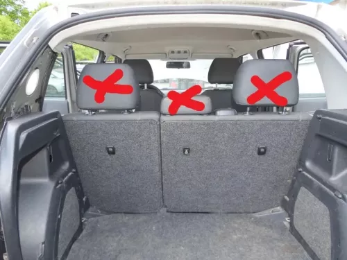 Skoda Fabia 5J 5itz Sitze hinten Rückbank Rücksitzbank 3 Punkt Gurt Isofix anthr (185119)