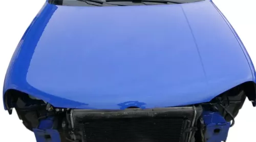 VW Golf 4 Motorhaube Haube Klappe vorne blau LW5Z