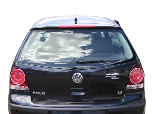VW Polo 9N3 9N Heckklappe Kofferraumklappe Klappe schwarz LC9Z ohne Anbauteile (185204)