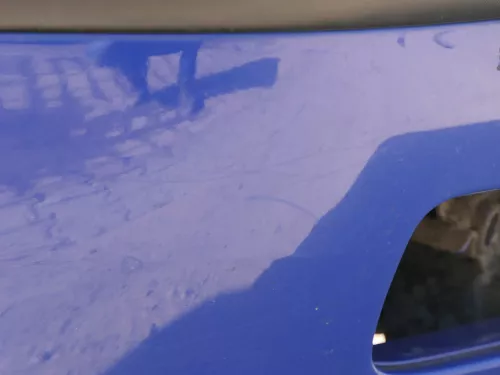 VW Golf 4 1J Stoßstange vorne Stoßfänger vorn blau LA5C (185207)