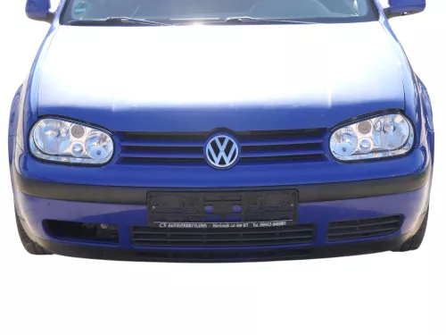 VW Golf 4 1J Stoßstange vorne Stoßfänger vorn blau LA5C (185207)
