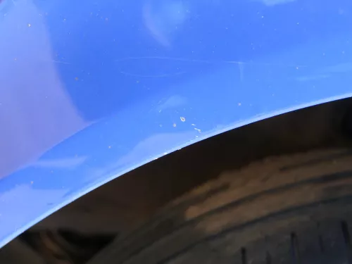 VW Golf 4 1J Kotflügel vorne rechts blau LA5C (185208)