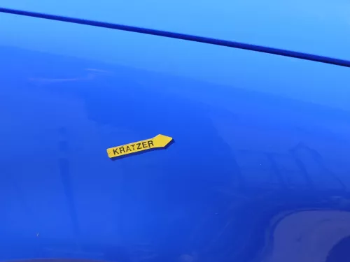 VW Polo 9N Kotflügel vorne rechts blau LA5F bis ca.Bj.2004 (185249)