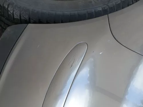Seat Ibiza 6L Stoßstange Heckstoßstange hinten grau LS7U (185262)