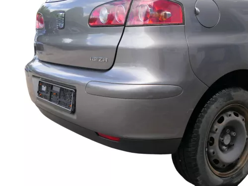 Seat Ibiza 6L Stoßstange Heckstoßstange hinten grau LS7U (185262)
