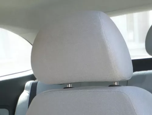 1x Seat Ibiza 6L Kopfstütze vorne rechts oder links  grau wasserblau