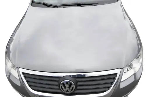 VW Passat 3C Motorhaube Klappe vorne vorn Haube grau LA7T
